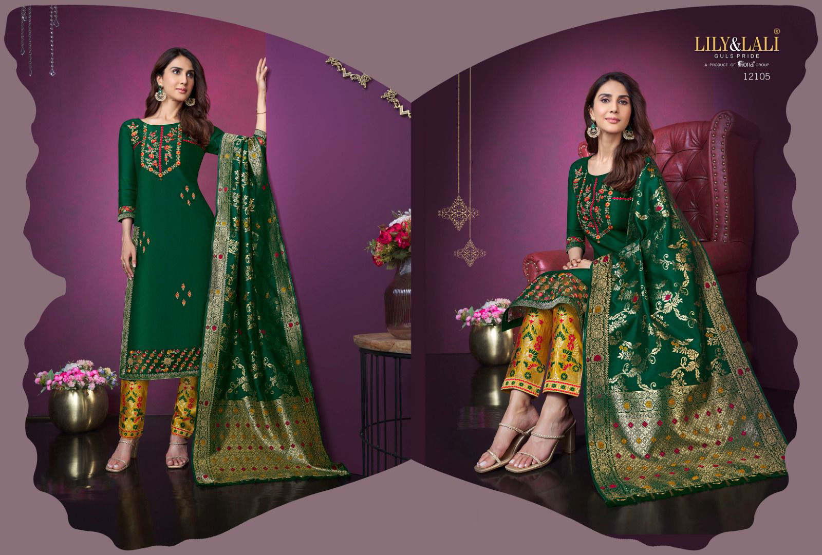 Meenakari Vol 3 By Lily Lali Readymade Suits Catalog